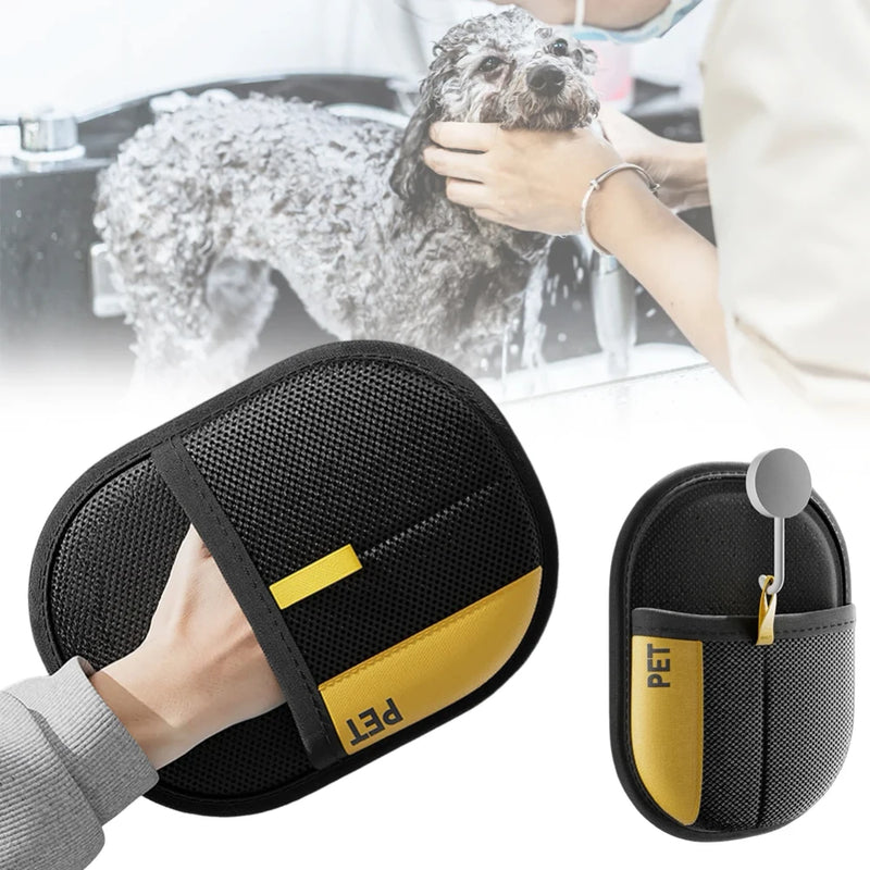 2 in 1 Pet Grooming Gloves